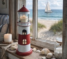 Leuchtturm windlicht - leuchtturm,
