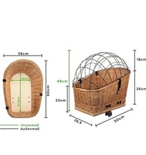Fahrradkorb/Hundekorb Für
