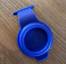 Tupperware Verschlußkappe Lasche Mix Fix Deckel 250 ml 500 ml Shaker Blau