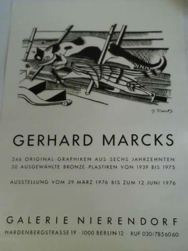 Ausstellungsplakat gerhard - ausstellungsplakat:,