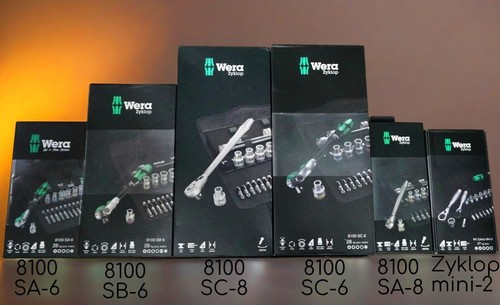 Wera zyklop knarren sets - knarren-sets, –