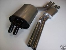 Mercedes W107 R107 280SL 350SL 450SL Auspuffanlage Auspuff + Anbausatz