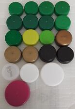 Hobby und Basteln 20x Saft Drehverschlüsse Schraubdeckel 3cm - 4cm  Kunststoff