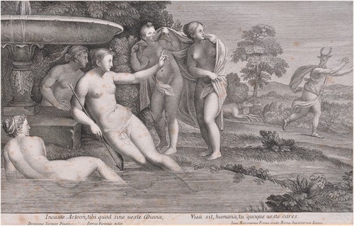 Diana und actaion - und,