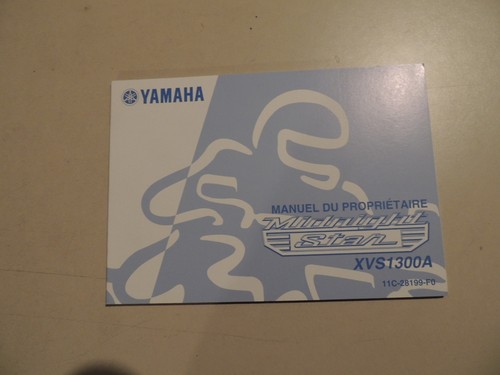 Manuel proprietaire yamaha - proprietaire,