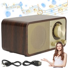Retro Bluetooth Box FM Radio