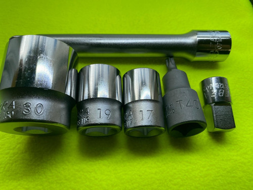 Würth steckschlüsselset - 1/2",
