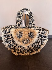 Korbtasche Mit Leoparden