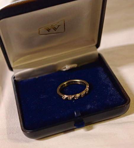 14k 585 weißgold ring - weißgold,