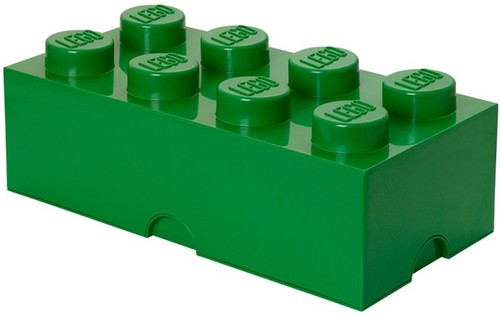 Lego brick container grün - brick,