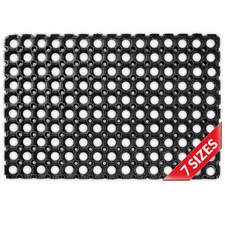 Ringgummimatte Gummimatte Ringmatte Wabenmatte mit Lochmuster Paddockmatte ANRO