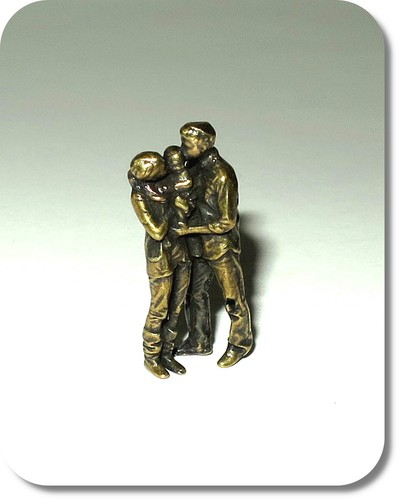 Miniatur figur familie - miniatur,,
