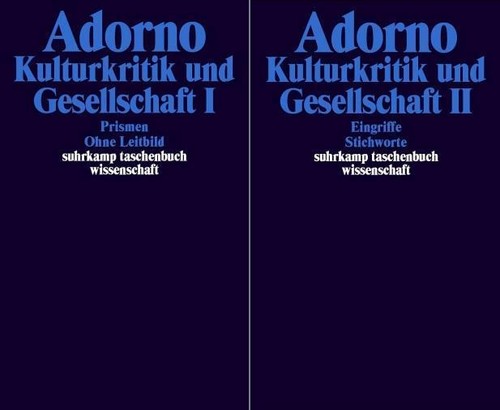 Theodor adorno gesammelte - theodor,