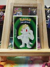 Pokémon TCG Dunkin Boomer #66 Machop English Vintage 1999 Nintendo Sammlungsauf