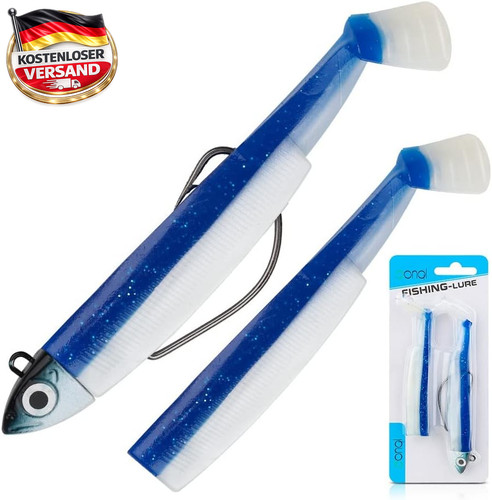 Gummifisch set für raubfische - gummifisch,