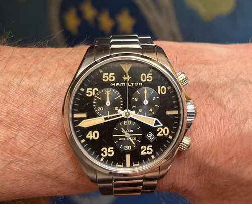 Hamilton khaki aviation - khaki, pilot