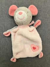 dopodopo Takko Schmusetuch Maus rosa Herz Schnuffeltuch