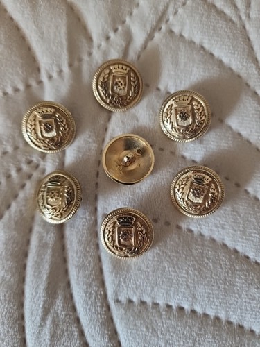 Goldene knöpfe 20mm old money - knöpfe,