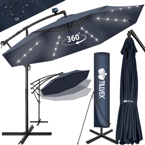 Tillvex sonnenschirm led - tillvex®,