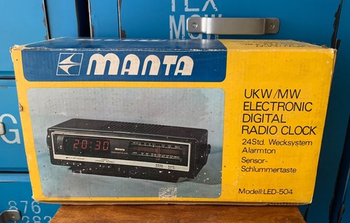 Manta radiowecker - manta,