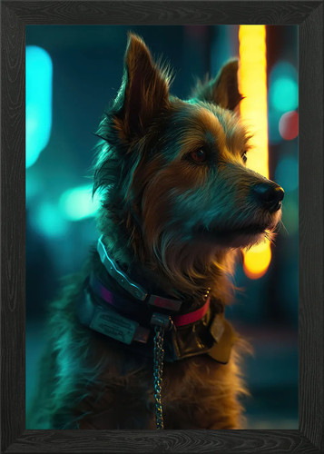 Cyberdog sci framed wall - framed,
