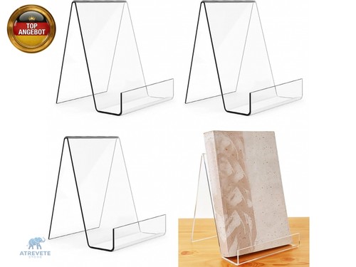 3pcs acryl buchständer - 3pcs,