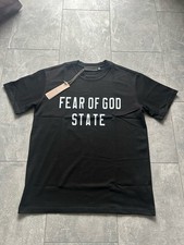 Fear of God Essentials T-Shirt Schwarz Größe L Neu mit Etikett