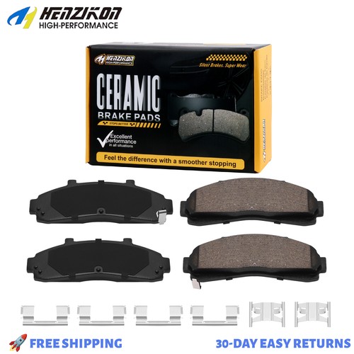 Front ceramic brake pads - ceramic,