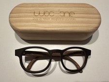 Holz Brille Damen Herren Woodone Brille Oval Koleos Echtholz Südtirol