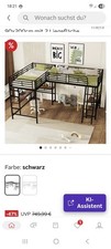 2 Kinder Hochbett mit Rutsche