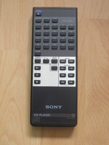 Original sony d290 - original, rm-d290