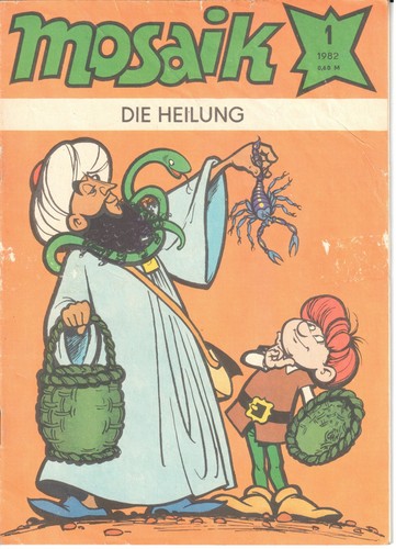Ddr comicstrip mosaik heft - mosaik, 1