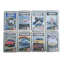 8 Stück Quartett Super Trumpf ASS Fahrzeuge Schiffe Flugzeuge Top ASS Konvolut
