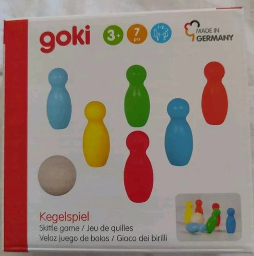 Goki holz kegelspiel neu ovp - goki,