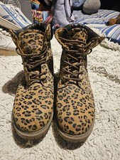 Winterboots Damen Leopard