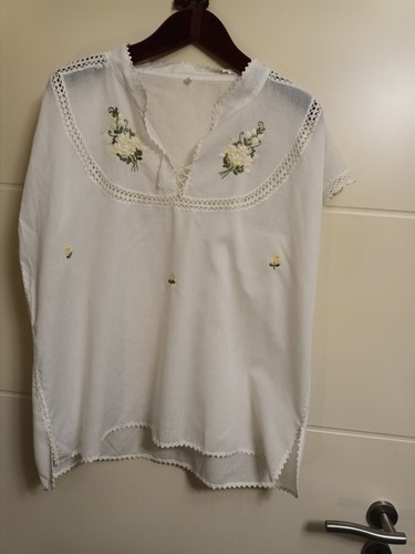 Bluse vintage folklorestil - bluse, ,vintage