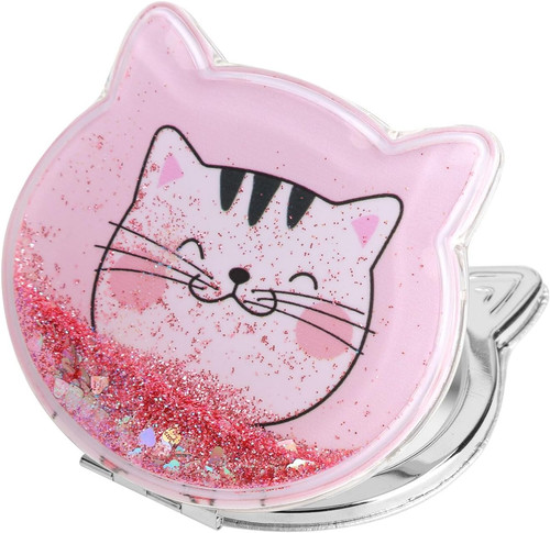 Taschenspiegel klappbar katze - taschenspiegel, klappbar,