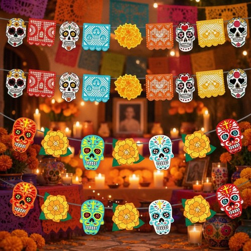 Girlanden dia los muertos - dia,