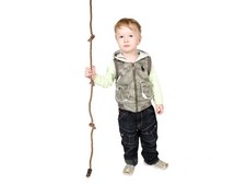 Kletterseil mit 3 Knoten