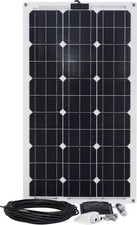 SunSet Laminat Solarmodul-Set 85W Campingzubehör Wohnmobil Outdoor B-Ware