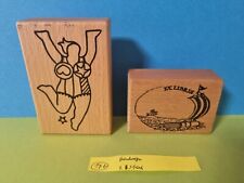 Konvolut: 2  Stempel Heindesign Kunststempel