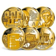 6er Set: "100 Jahre Österreich", Gold 0,5 Gr. nur 1918 Stk  inkl. Versand PP