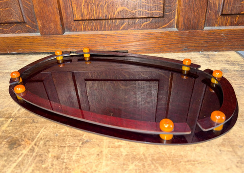 Art deco modernist rot - rot, &