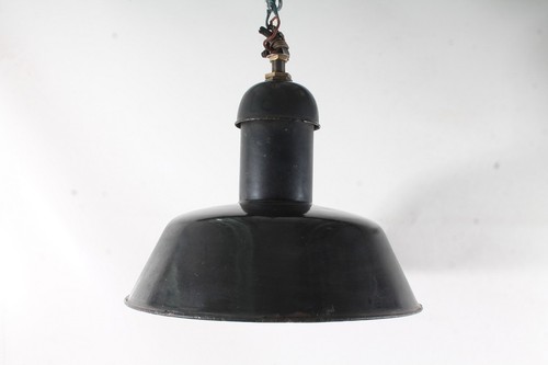Alte lampe emaille art - lampe,