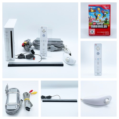 Nintendo wii konsole weiß - weiß, +