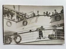 orig. Foto AK Hapag Schiff Cobra Hamburg Helgoland Sylt