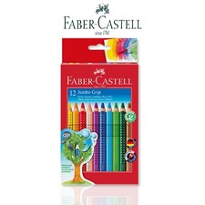 Faber-Castell Colour Jumbo Grip Dreikant Dicke Buntstifte Wasservermalbar