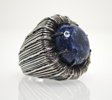 Großer Ring 925 Silber massiv