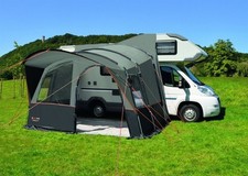 Eurotrail Atlantis pro Reisemobil-Vorzelt, 240x380cm, grau/dunkelgrau
