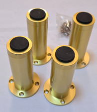 4X verstellbar Möbelfüsse Sockelfuß Schrankfuß Tischbeine Stützbeinen Metall